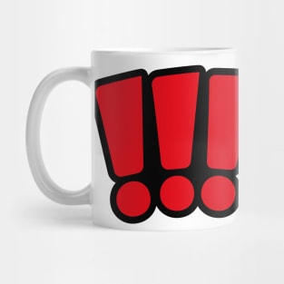 Exclamation Points !!! Mug